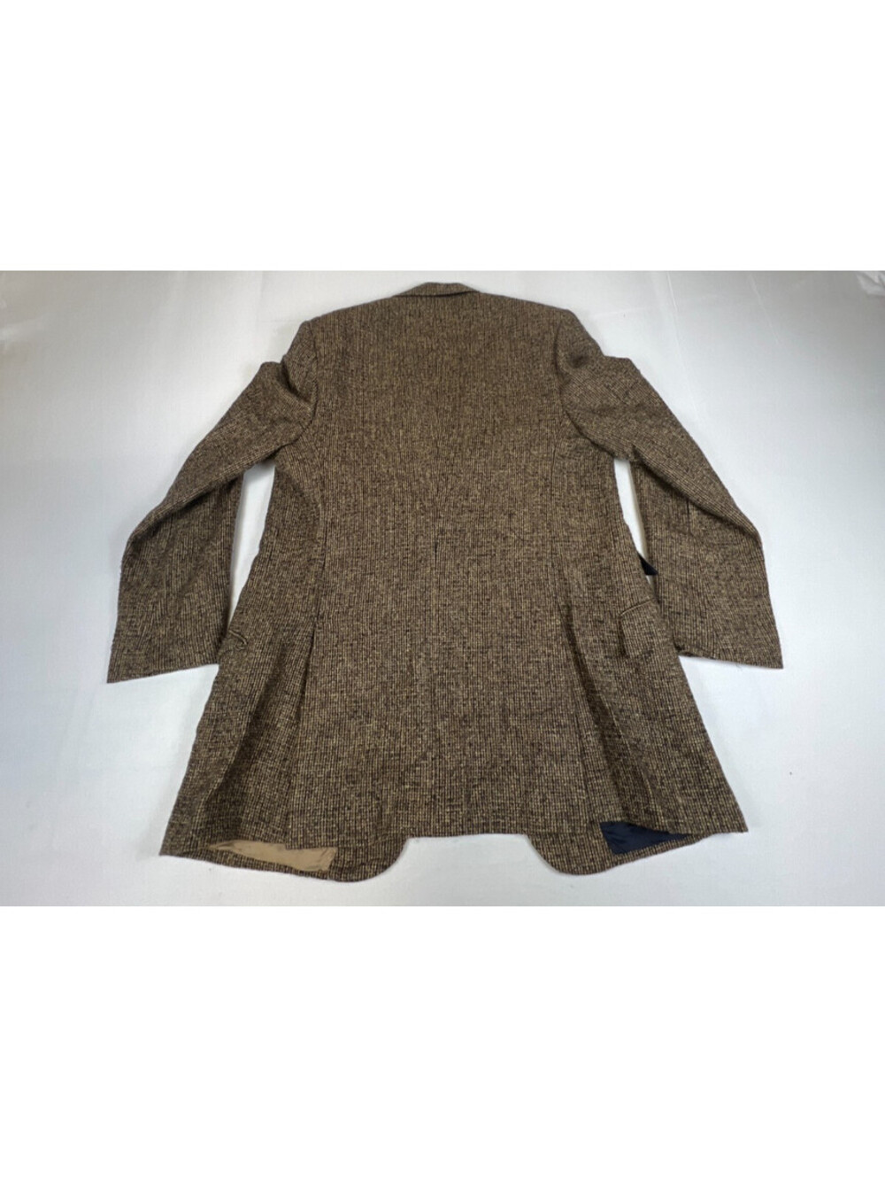 Massimo Bizzocchi Men 40R Brown Tweed Wool Blazer Sport Coat Jacket - Picture 2 of 9